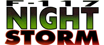 F-117 logo for Sega Mega Drive